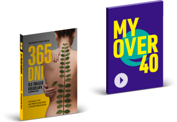 książka 365 dni dla twojego kręgosłupa + 1 rok dostępu do platformy myover40.pl